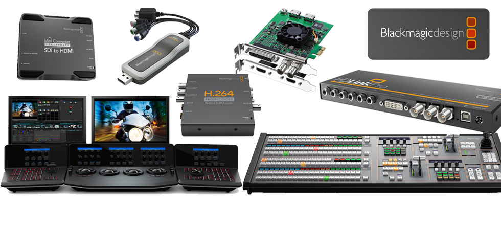 BlackMagic has created some of the most talked about products in the industry. World famous for their unbeatable codecs, Blackmagic envisioned truly affordable high-end quality editing workstations built upon Blackmagic software and hardware.