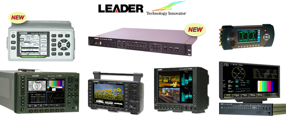 Leader | Since its beginning 50 years ago, Leader has earned a worldwide reputation for designing and manufacturing some of the most reliable, practical and cost effective electronic test & measurements instruments.