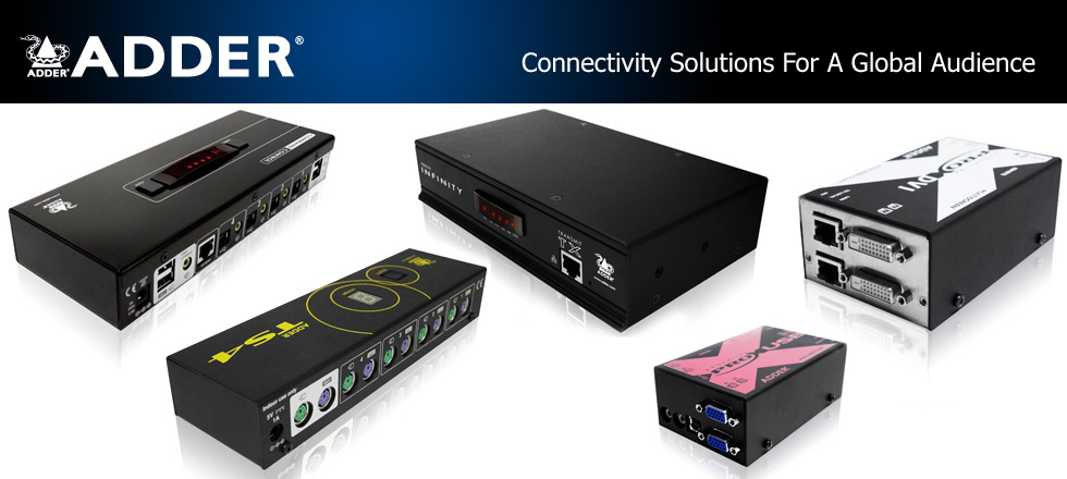 Adder || Digital KVM Matrix  |  AV Networks  |  KVM Extenders  |  KVM Switches