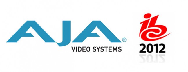 AJA – New Products Announced at IBC 2012