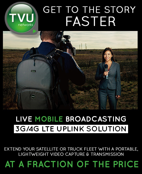 TVU - Live Broadcasting over 3G or 4G cellular