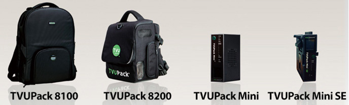 TVUPack - Broadcast Live over 3G or 4G cellular backpacks :: VidCom