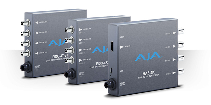 AJA :: New from NAB 2015