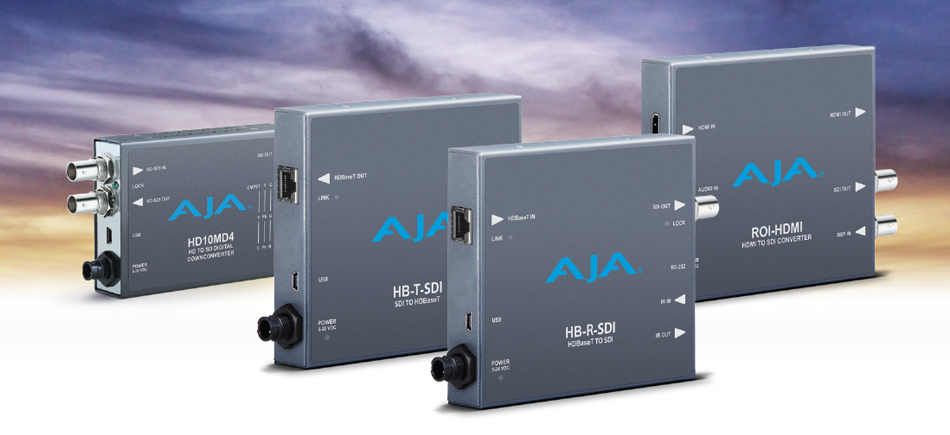 AJA Debuts New Mini-Converters