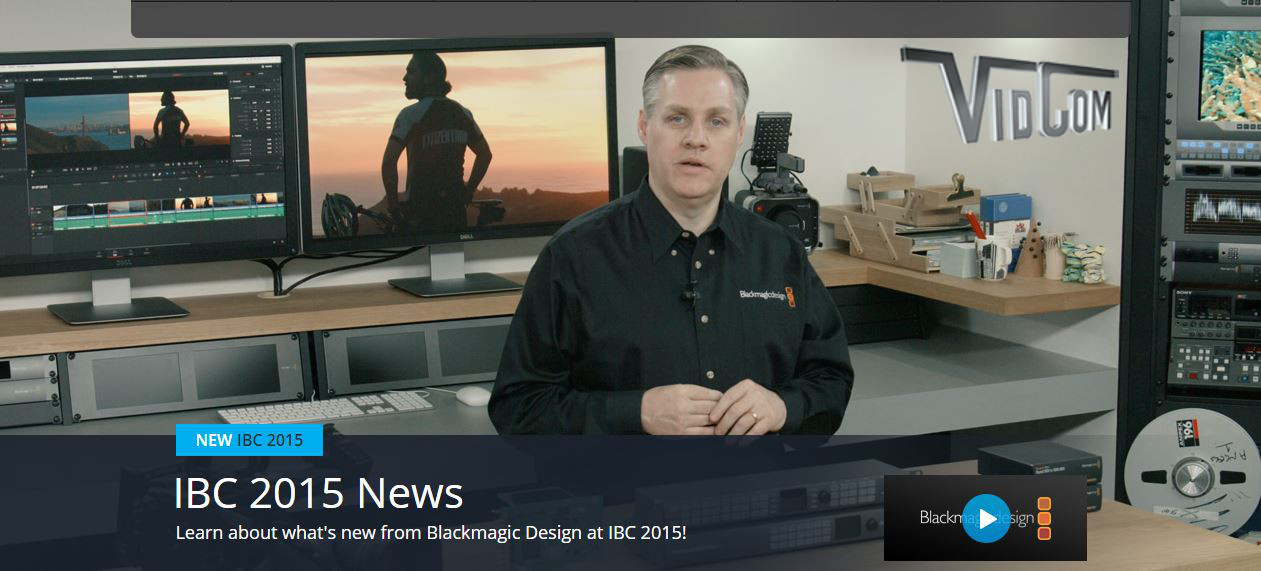 The Latest From Blackmagic Design