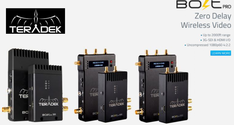 Teradek Wireless Video Devices