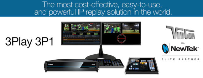NewTek – 3Play Sports Replay Production Solutions