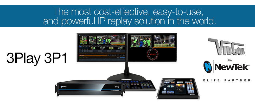 NewTek – 3Play Sports Replay Production Solutions