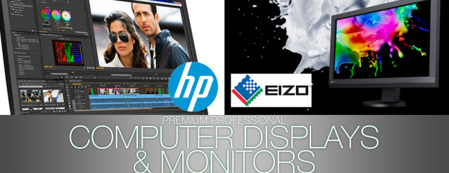 HP & Eizo Professional Displays & Monitors for Animation, Post & VFX