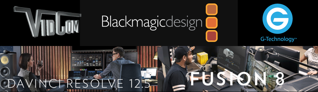 DaVinci Resolve 12.5 & Fusion 8 Presentation at VidCom