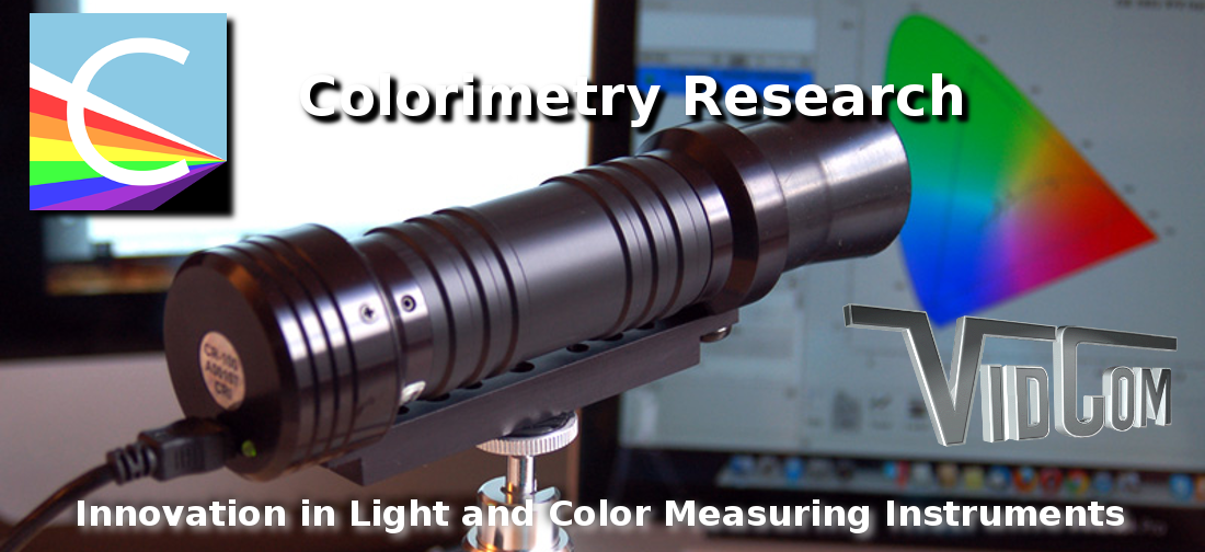 Colorimetry Research - Innovation in Light and Color Measuring