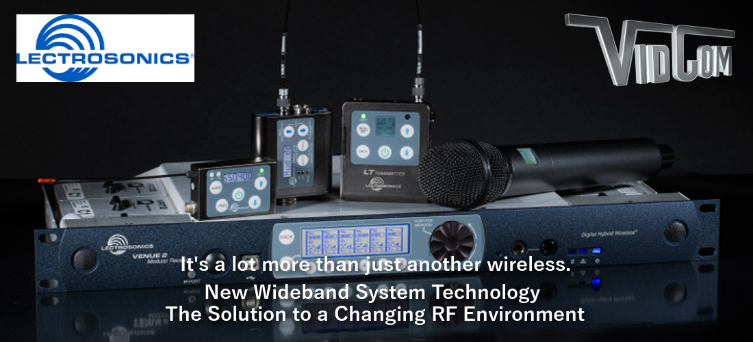 Lectrosonics Wireless Microphones and Audio Processing