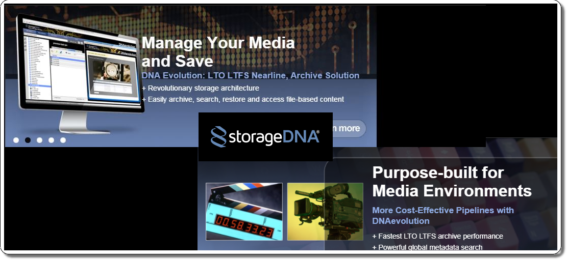 Data Archiving & Asset Management Storage DNA