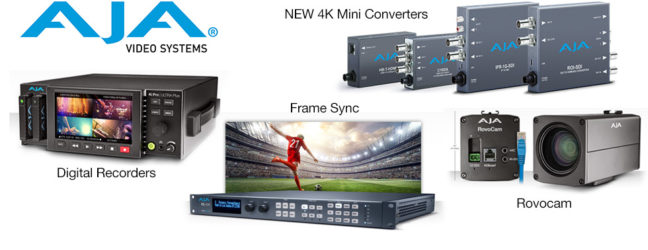 AJA Video Systems :: Video Capture – Mini-Converters – Digital Recording and Playback