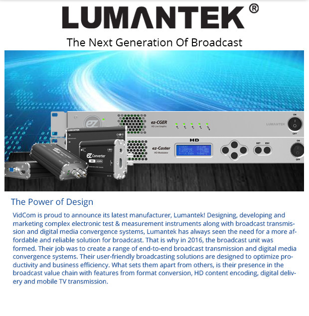 Lumantek - The Next Generation of Broadcast