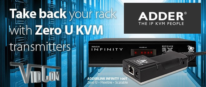 Adder Digital KVM - Take Back Your Rack Space