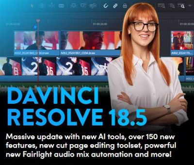 Davinici Resolve 18.5