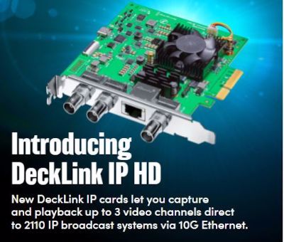 Blackmagic design DECKLINK IP HD