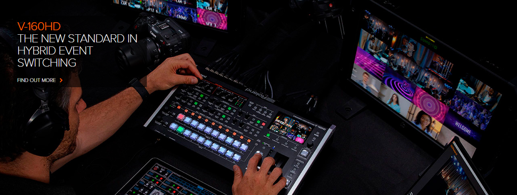 Roland Professional A/V video switchers