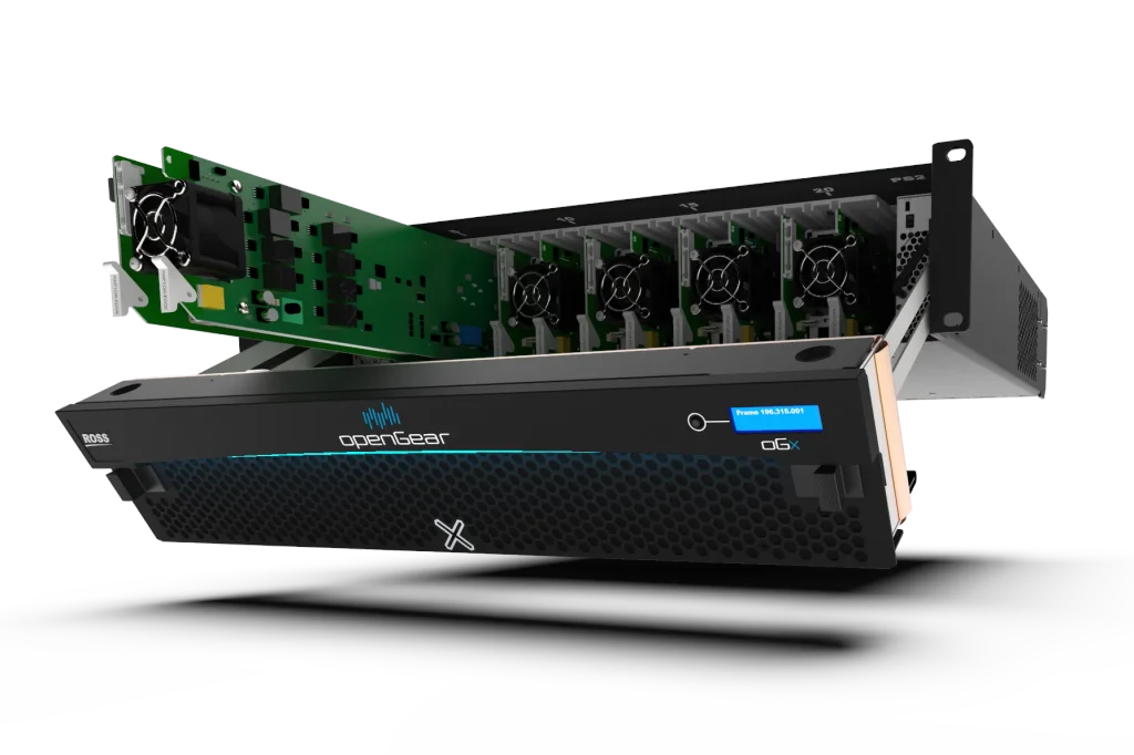 Ross Video Open Gear Infrastructure in canada with vidcom